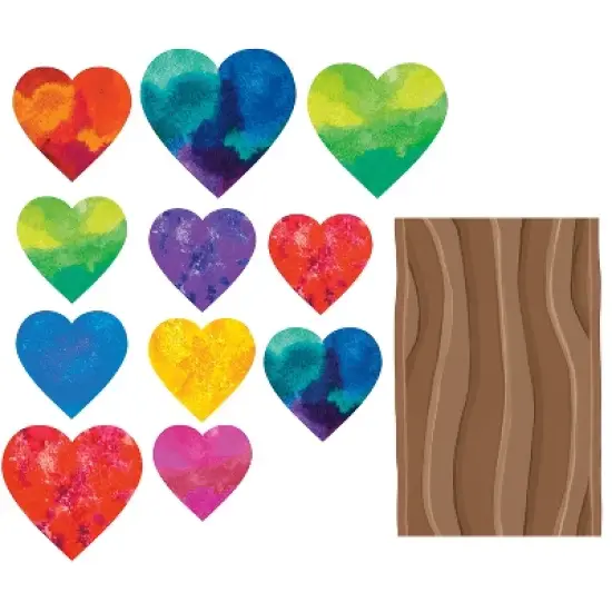North Star Teacher Resources Growing Hearts & Minds Bulletin Board Set image {1}