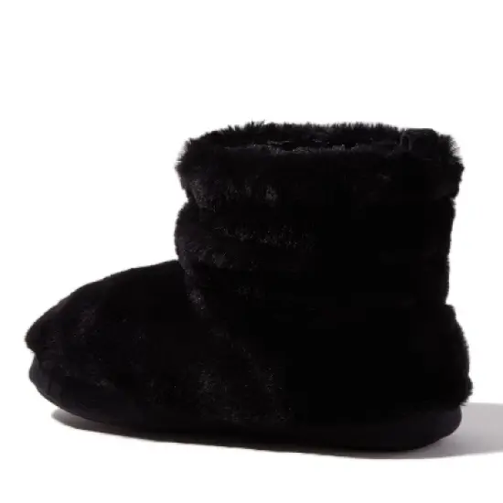 Dearfoams Women's Kimber Furry Bootie Slipper image {1}