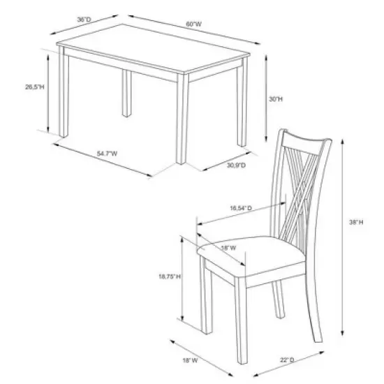 7pc Roslyn Dining Set - Powell image {17}