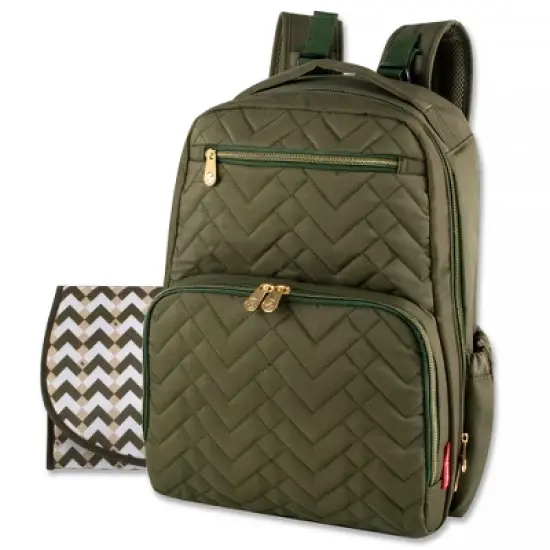Fisher-Price Morgan Quilted Diaper Backpack image {8}