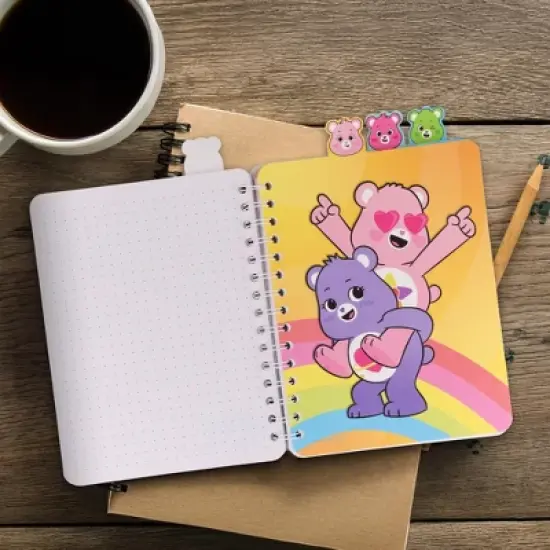 Inkology, LLC Care Bears: Unlock The Magic "Care-A-Lot Club" 4-Tab Spiral Notebook image {8}