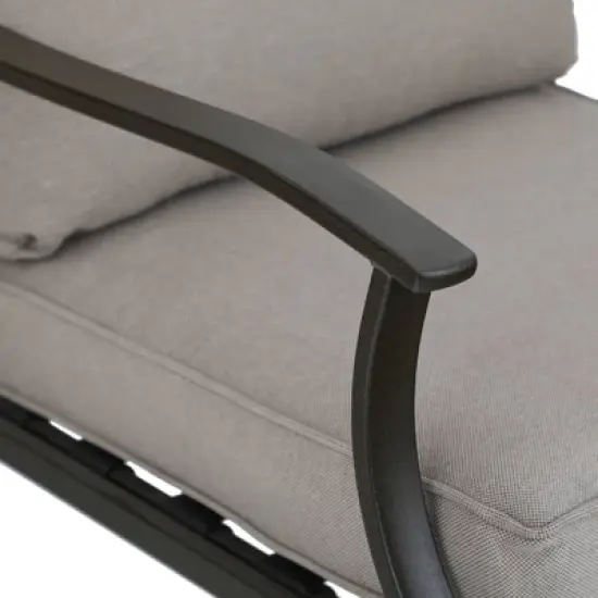 3pc Metal Conversation Set - Beige - Captiva Designs image {5}