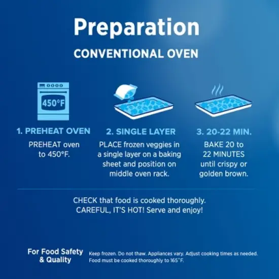 Birds Eye Oven Roasters Frozen Broccoli & Cauliflower - 14oz image {4}