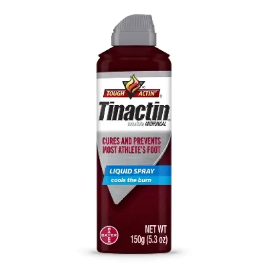 Tinactin Antifungal Spray Liquid Tolnaftate Athlete's Foot Treatment - 5.3oz image {8}