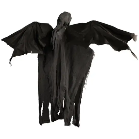 Northlight LED Lighted and Animated Winged Grim Reaper Halloween Decoration - 50" image {7}