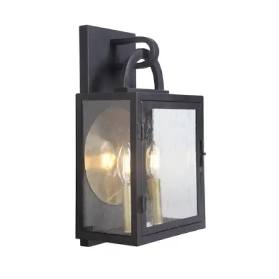 Craftmade Lighting Wolford 2 - Light Wall Light in  Textured Black image {2}