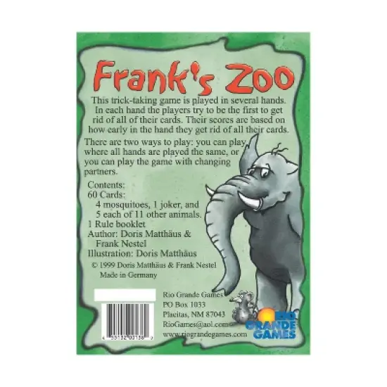 Frank's Zoo Board Game image {1}