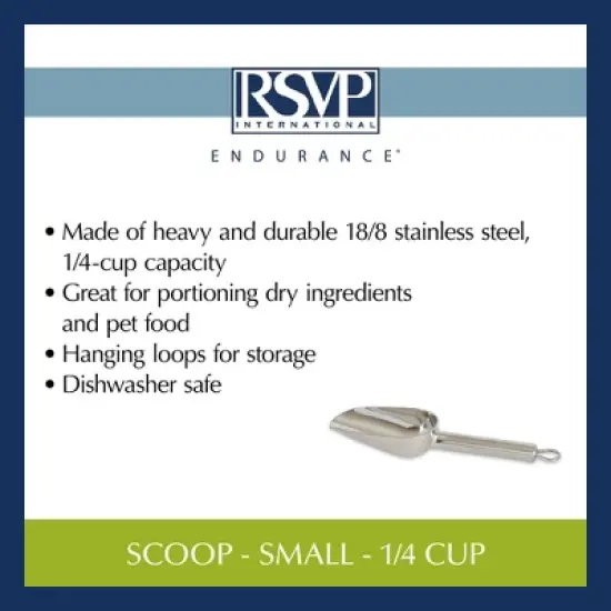 Rsvp Scoop - Small - 1/4 Cup image {7}