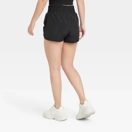 Women's High-Rise Crinkle Shorts - All in Motion&trade; image {1}
