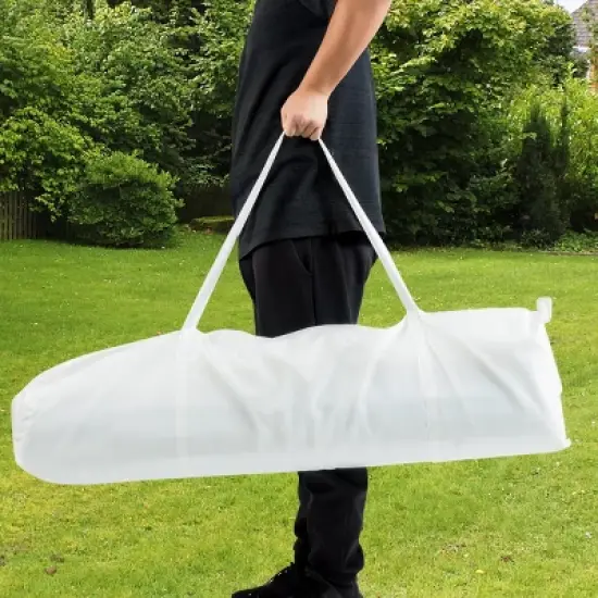 Costway 10'x20' Canopy Tent Heavy Duty Wedding Party Tent 4 Sidewalls W/Carry Bag image {6}