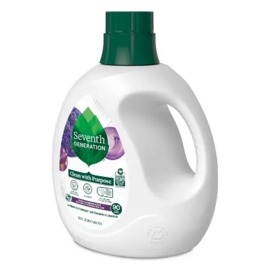 Seventh Generation Liquid Laundry Detergent Soap - Fresh Lavender Scent image {2}