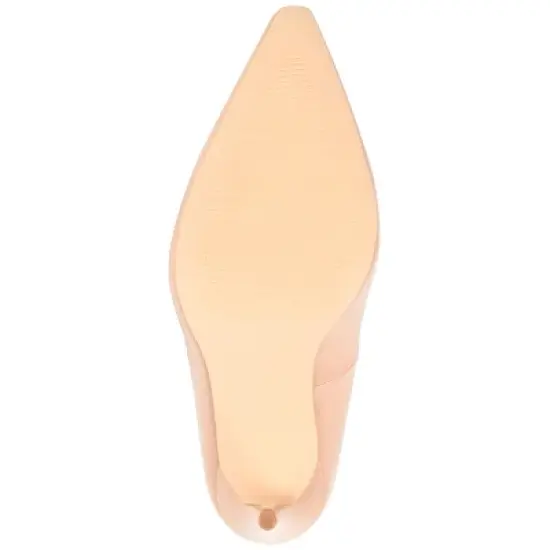 Journee Collection Womens Hadli Tru Comfort Foam Pointed Toe High Stiletto Pumps Nude 10 image {4}