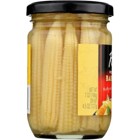 Reese Pickled Whole Baby Corn - Case of 12/7 oz image {4}