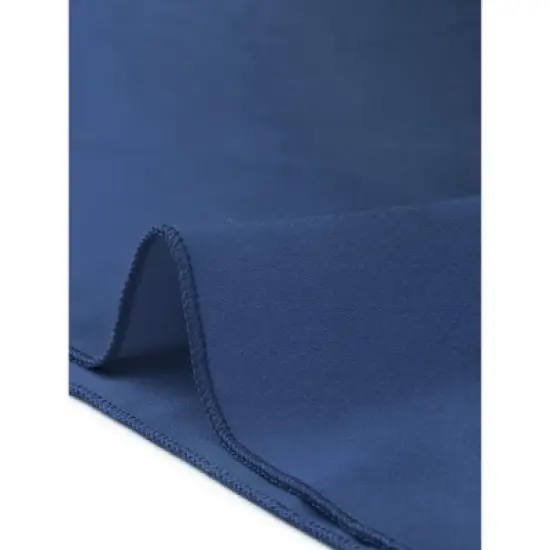 cheibear Womens Satin Lounge Solid Color Cami Tops with Pants Sleepwear Pajamas Sets image {4}