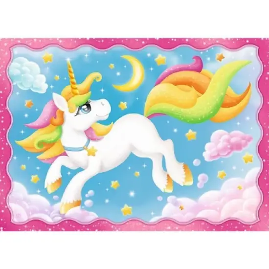 Trefl 4in1 Unicorns and Magic Kids Jigsaw Puzzle - 207pc image {2}