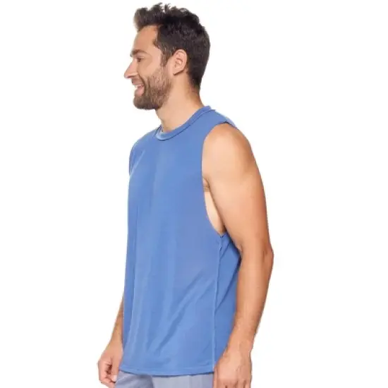 Expert Brand USA-Made Men's Siro&trade; Raw Edge Sleeveless Shirt image {7}