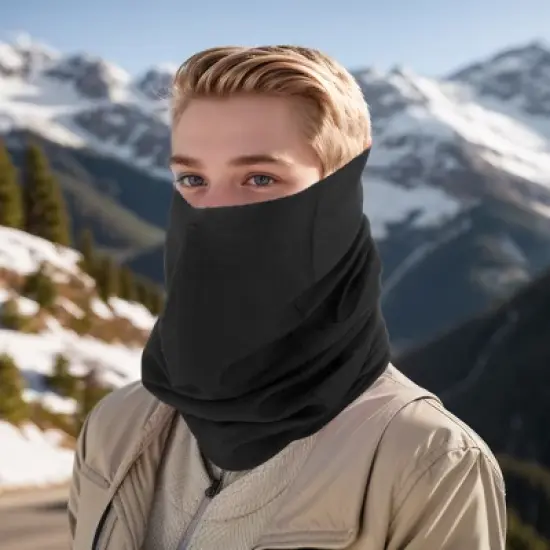 Unique Bargains Multi-function Face Scarf Mask 1 Pc image {1}