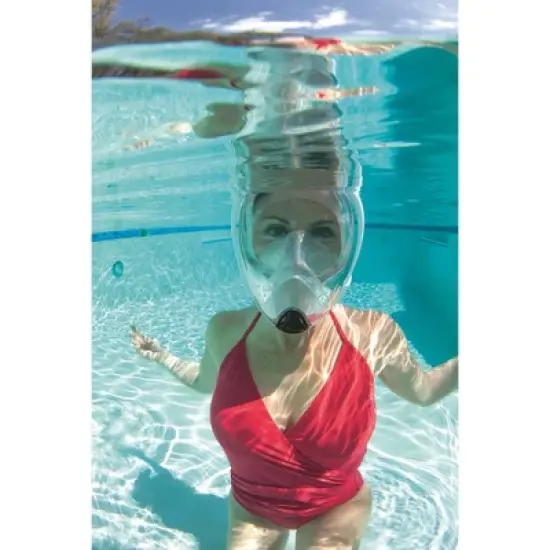 Bestway: Hydro-Pro Swim Sea Clear Vista Snorkeling Mask, White image {6}