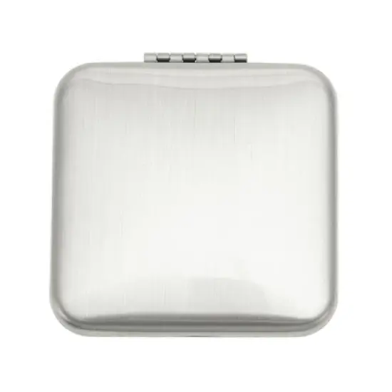 Unique Bargains Large Square Folding Makeup Mirror 1 Pc image {7}