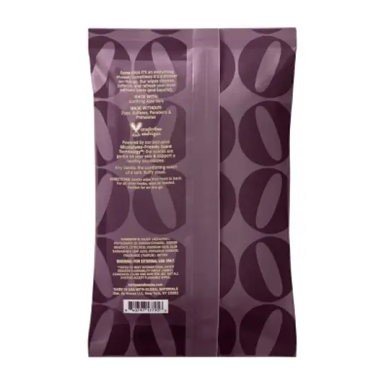 Niches & Nooks Intimate pH Balanced Refreshing Flushable Feminine Wipes - Airy Vanilla - 45ct image {10}