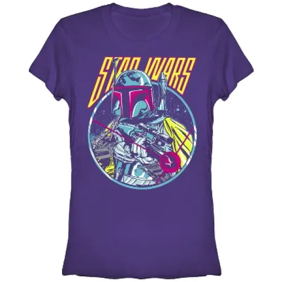 Junior's Star Wars Boba Fett Blaster T-Shirt image {2}