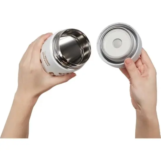 Zojirushi Stainless Steel Hello Kitty Food Jar - White image {5}