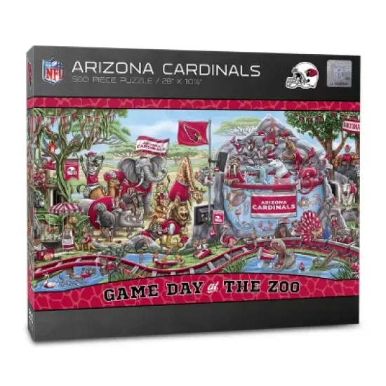 NFL Arizona Cardinals Game Day at the Zoo 500pc Puzzle image {2}