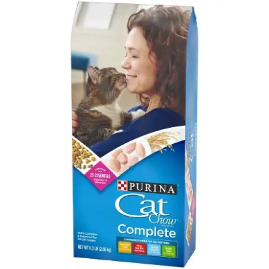 Purina Cat Chow Complete with Chicken Adult Dry Cat Food image {4}