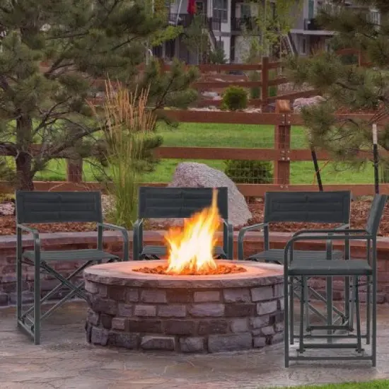 Aoodor Portable Aluminum Camping Chair-4 chairs image {1}