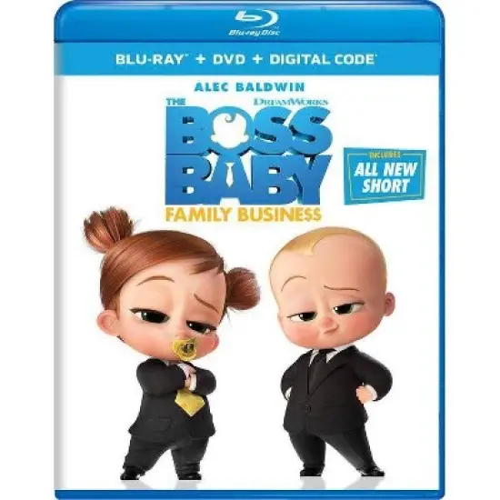 Boss Baby: Family Business (Blu-ray + DVD + Digital) image {1}