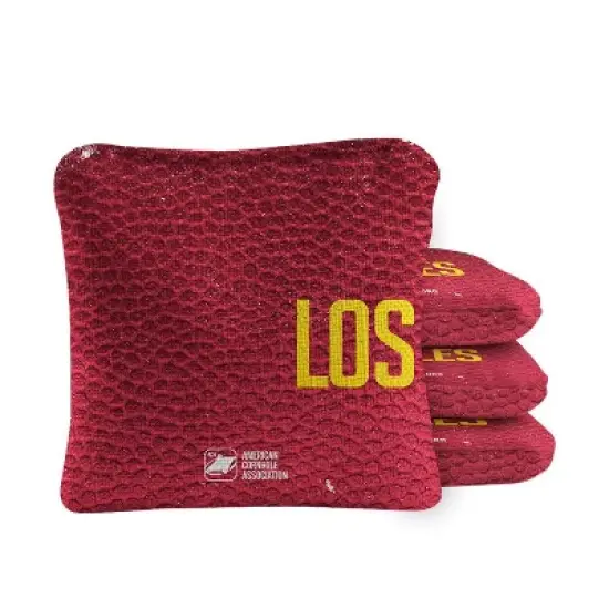 Skip's Garage | Gameday Los Angeles Synergy Pro Cornhole Bags (Set of 4) image {5}