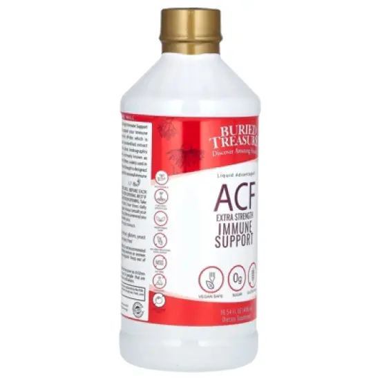 Buried Treasure Liquid Advantage, ACF Immune Support, 16.54 fl oz (496 ml) image {3}