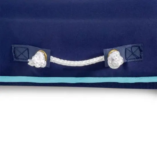 Aqua Leisure Luxury Water Recliner Lounge Pool Float Chair, Blue + SwimSchool Baby Boat Float w/ Adjustable Safety Seat & Sun Shade Canopy, Orange image {3}