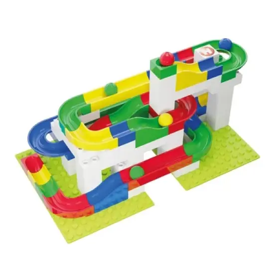 Hubelino Marble Run - 123-Piece Basic Building Box image {2}