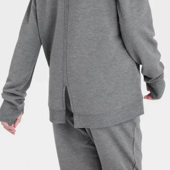 Girls' Cozy Soft Fleece Sweatshirt - All in Motion&trade; image {2}