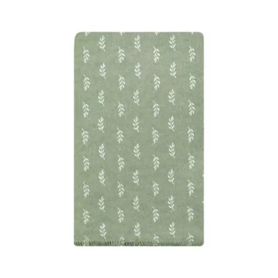 Hudson Baby Infant Girl Cotton Flannel Burp Cloths, Fall Botanical, One Size image {4}