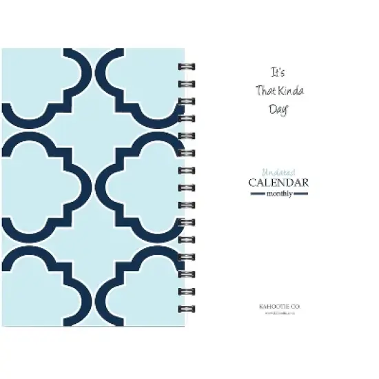 Kahootie Co. Kahootie Co Weekly Planner 6" x 9" Navy Stripe (ITKWNS) image {1}