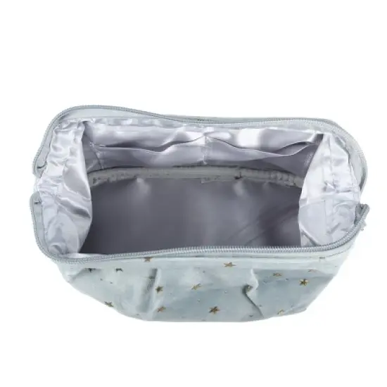 Unique Bargains Starry Pattern Velvet Makeup Bag 1 Pc image {4}