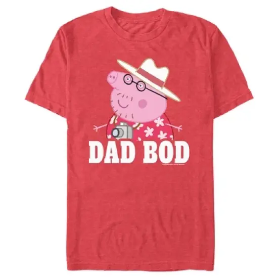 Men's Peppa Pig Father's Day Dad Bod T-Shirt image {4}