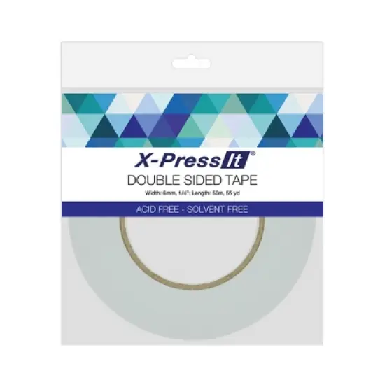 X-Press It Double Sided Tissue Tape, White image {2}