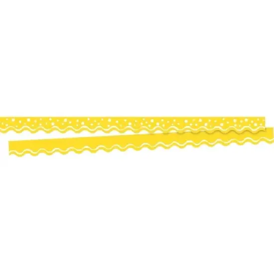 3pk Believe It's Possible Double-Sided Scalloped Classroom Borders - Barker Creek: Teacher Supplies, Daily Schedule Aid image {2}