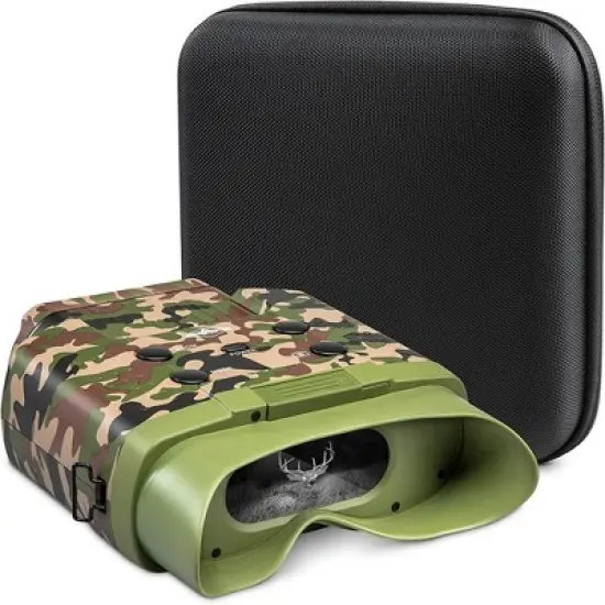 Hike Crew Camo Tactical Gear Night Vision Binoculars W/Digital Camera image {7}