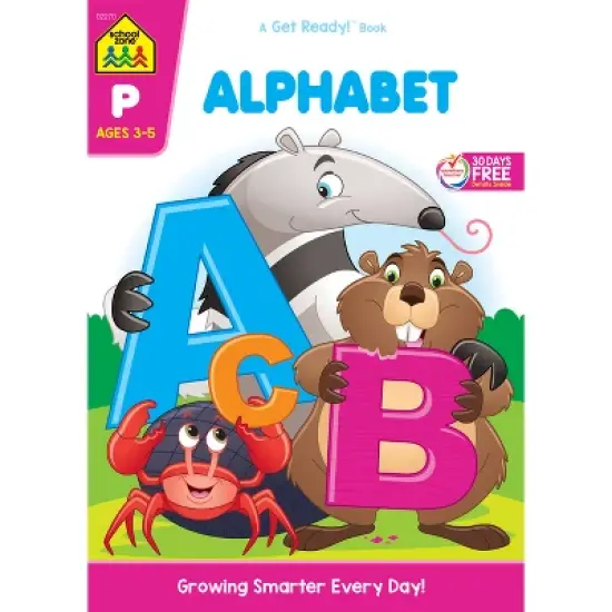 School Zone Alphabet 64-Page Workbook - (Paperback) image {6}