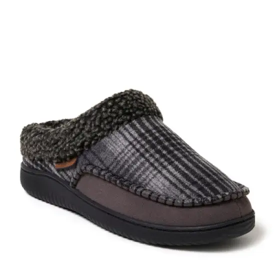 Dearfoams Men's Marshall Microsuede Moccasin Toe Clog image {6}