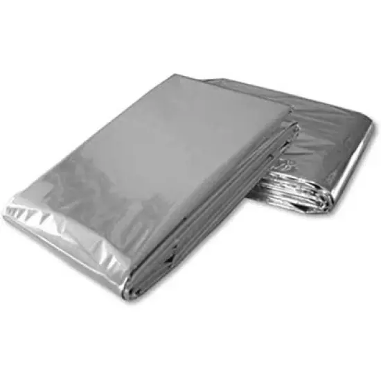 Mylar Thermal Blanket for Hypothermia - 90% Heat Retention image {4}