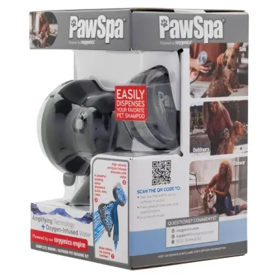 PawSpa PetJetPro 11-Setting Handheld Pet Washer - Gray image {15}