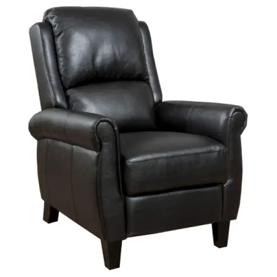 Haddan Faux Leather Recliner Club Chair - Christopher Knight Home image {5}
