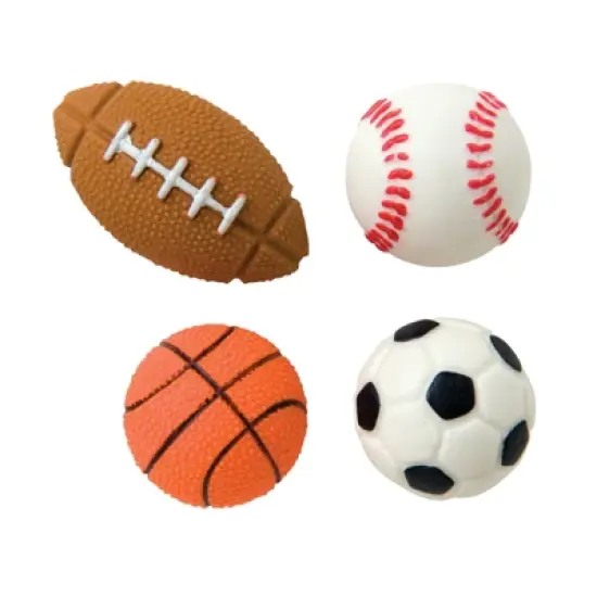 Geddes Sports Ball Erasers - 48 per bag image {2}