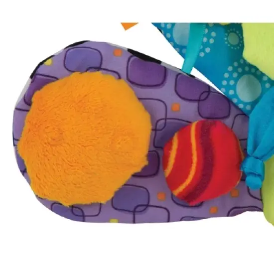 Lamaze Clip & Go Jacques the Peacock Sensory Development Baby Toy image {2}