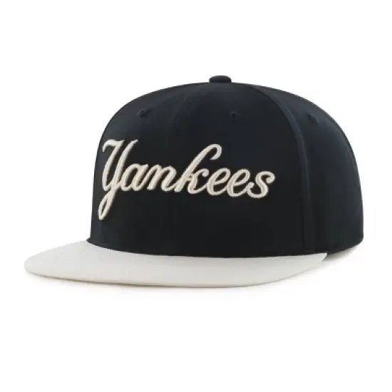 MLB New York Yankees Cantos Hat: Cotton Twill, Adjustable Snapback, Team Logo Design image {4}